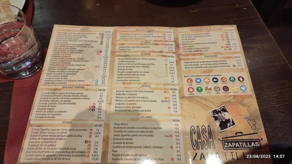 Menu_Restaurante Casa Zapatillas_Verín_image_1