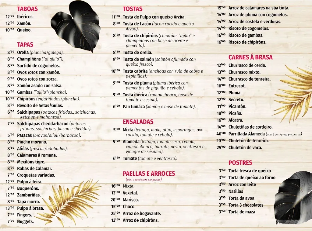 Menu_Arroceria,parrillada alameda_Verín_image_1