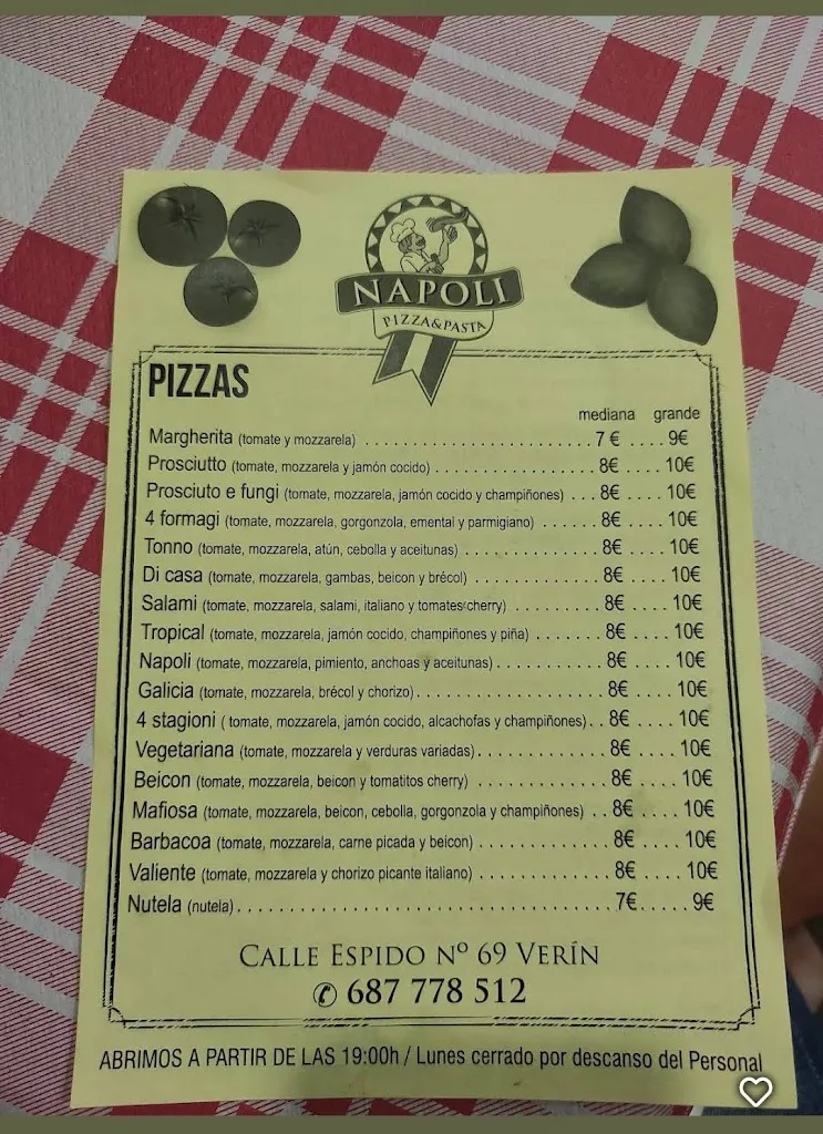 Menu_Pizzería Napoli_Verín_image_3