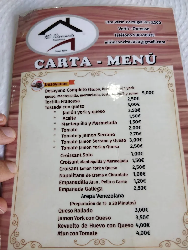 Menu_Bar Restaurante Mi Rinconcito_Verín_image_2