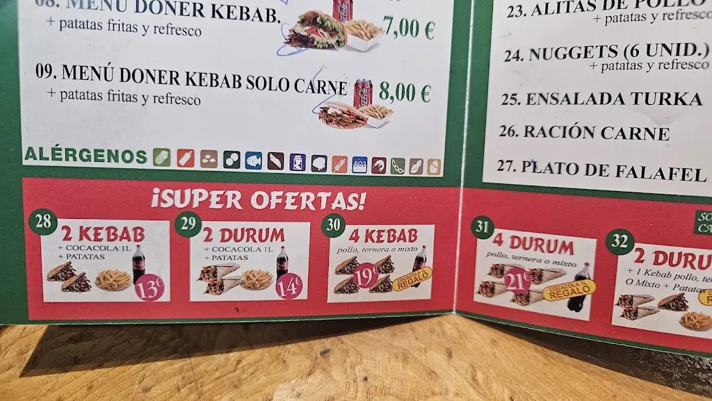 Menu_Rico Doner Kebab Pizza Turka_Verín_image_3