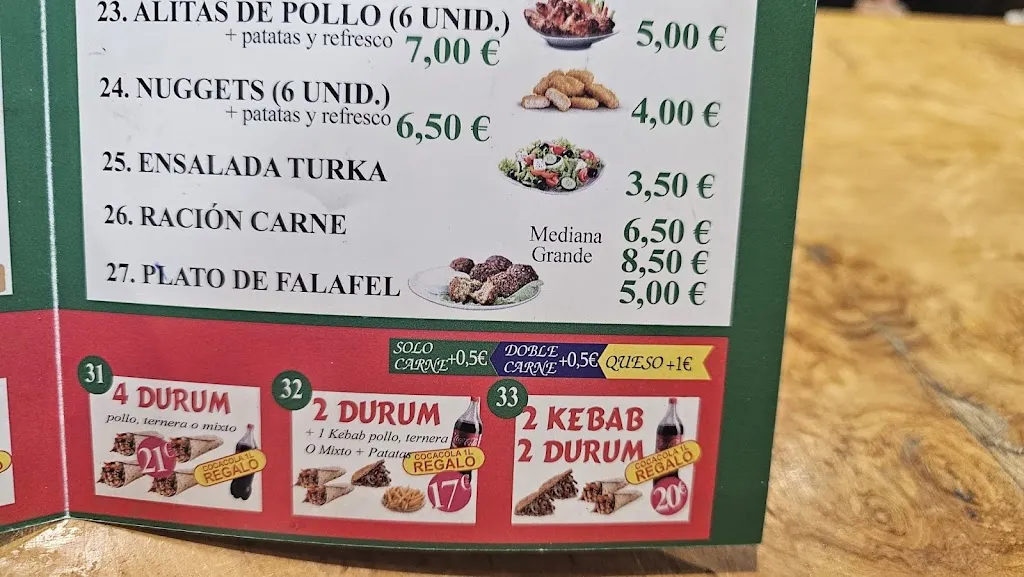 Menu_Rico Doner Kebab Pizza Turka_Verín_image_4