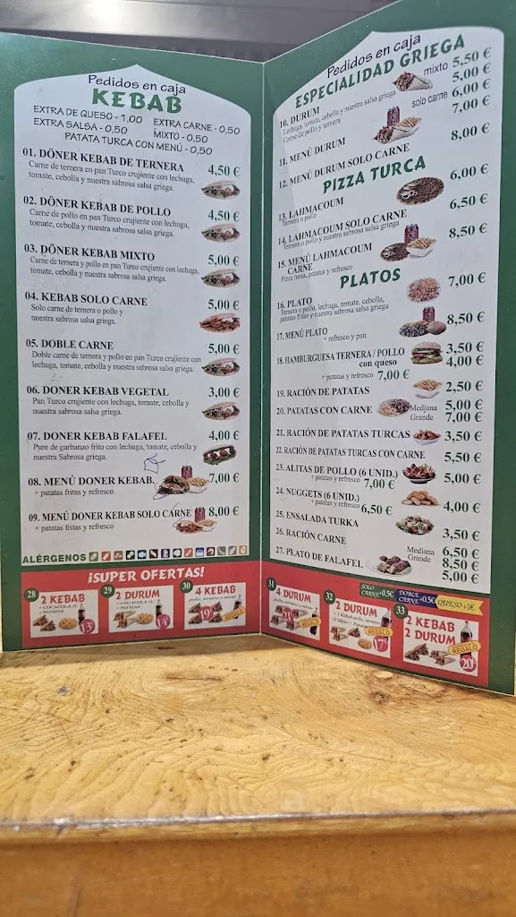 Rico Doner Kebab Pizza Turka restaurant in Verín