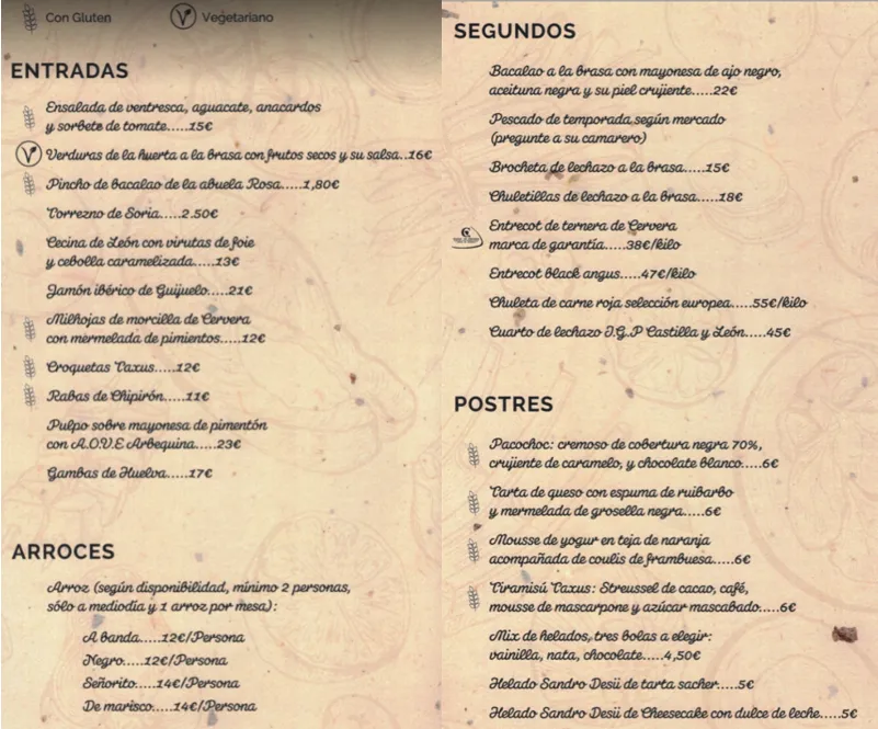 Menu_Restaurante Taxus_Cervera de Pisuerga_immagine_1