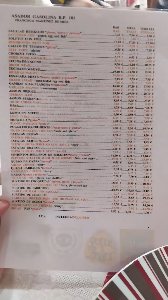 Menu_Restaurante Asador Gasolina_Cervera de Pisuerga_image_2