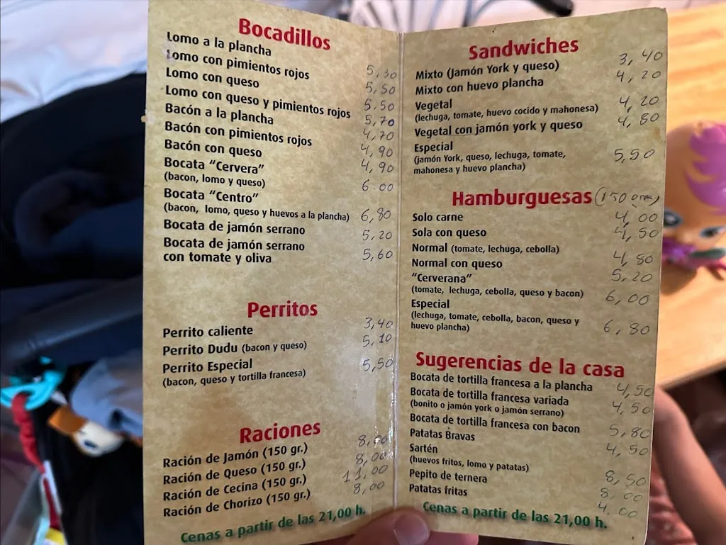 Menu_Bar Centro_Cervera de Pisuerga_image_2