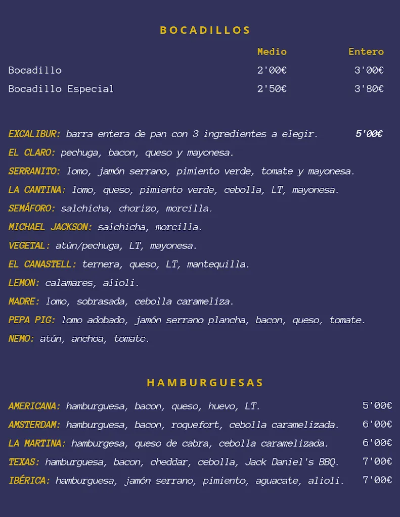 Menu_La Cantina del Canastell_San Vicente del Raspeig/Sant Vicent del Raspeig_image_3