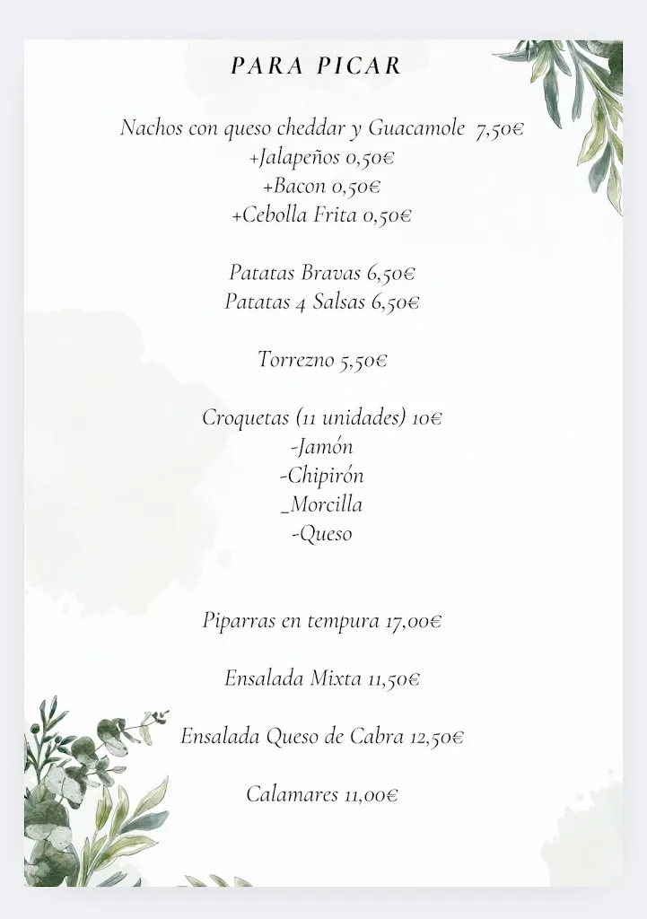 Menu_Restaurante Antiguas Escuelas_Herrera de Valdecañas_image_3