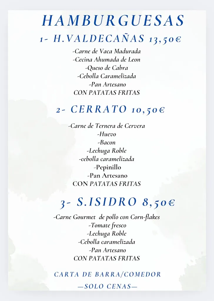 Menu_Restaurante Antiguas Escuelas_Herrera de Valdecañas_image_4