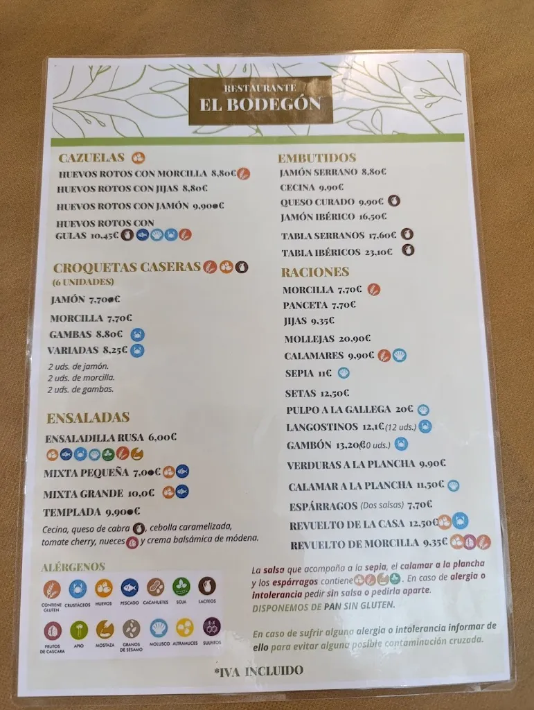 Menu_Restaurante El Bodegón_Hérmedes de Cerrato_image_1