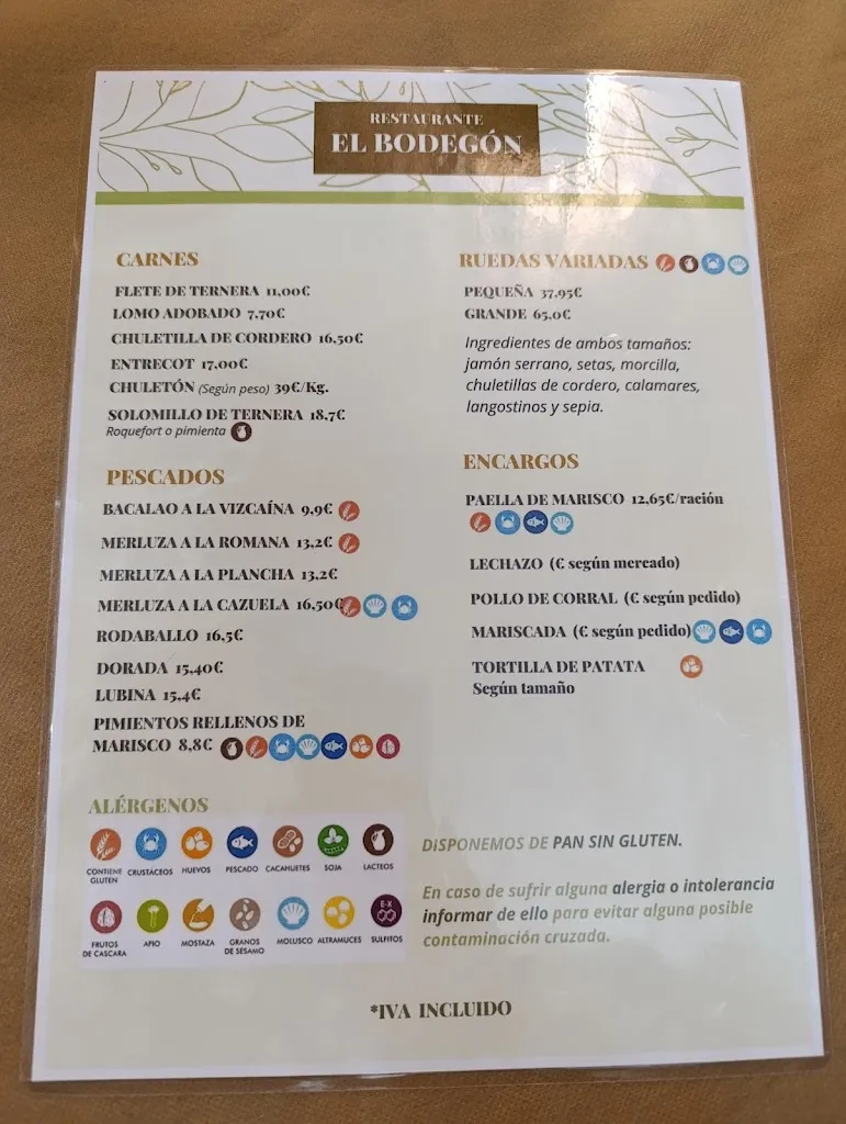 Menu_Restaurante El Bodegón_Hérmedes de Cerrato_image_2