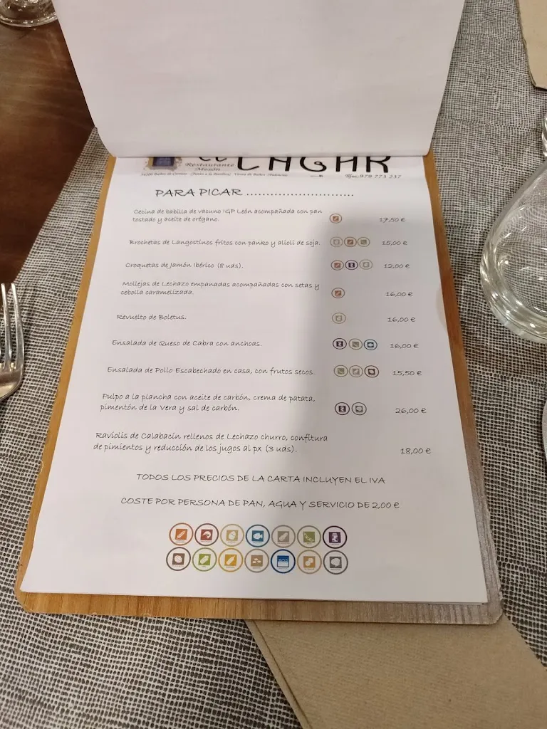 Menu_Restaurante El Lagar_Hérmedes de Cerrato_immagine_2