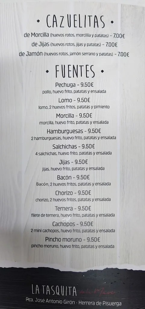 Menu_La Tasquita de la Mari_Herrera de Pisuerga_image_4