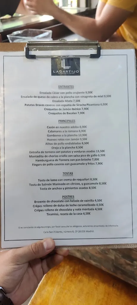 Menu_Taberna Lagarto_Lagartos_immagine_2
