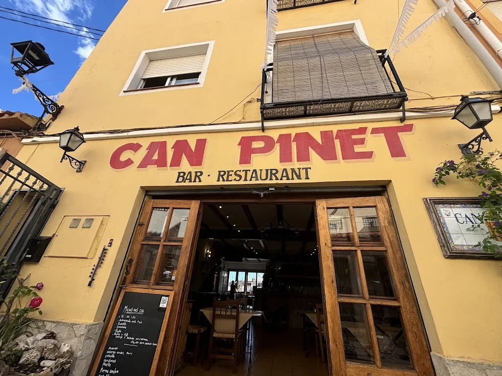 CAN PINET restaurant in Tàrbena