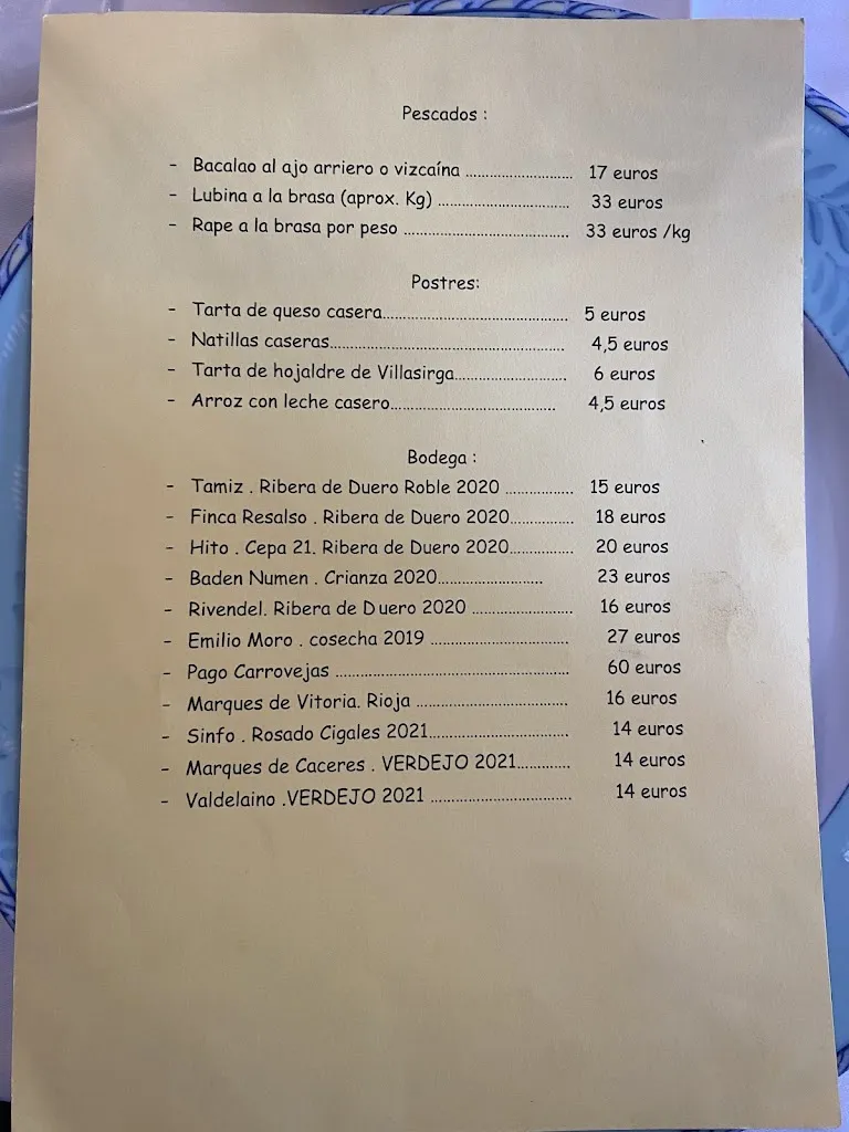 Menu_Restaurante la Casa de Piedra_Monzón de Campos_image_2