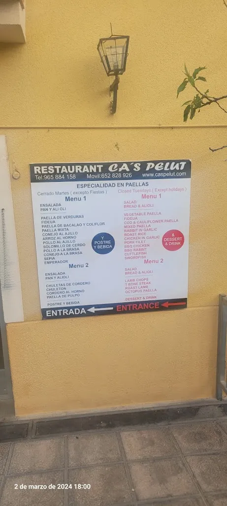 Menu_Restaurante Ca's Pelut_Tàrbena_image_3