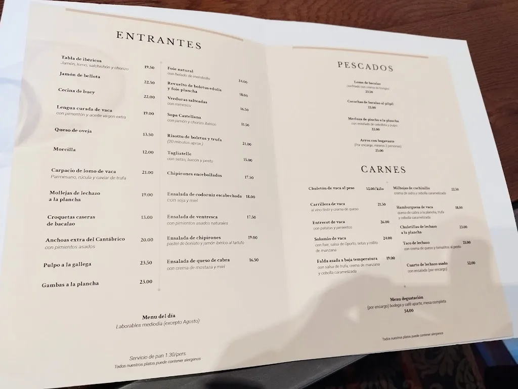 Menu_Ticiano Restaurante_Payo de Ojeda_image_2