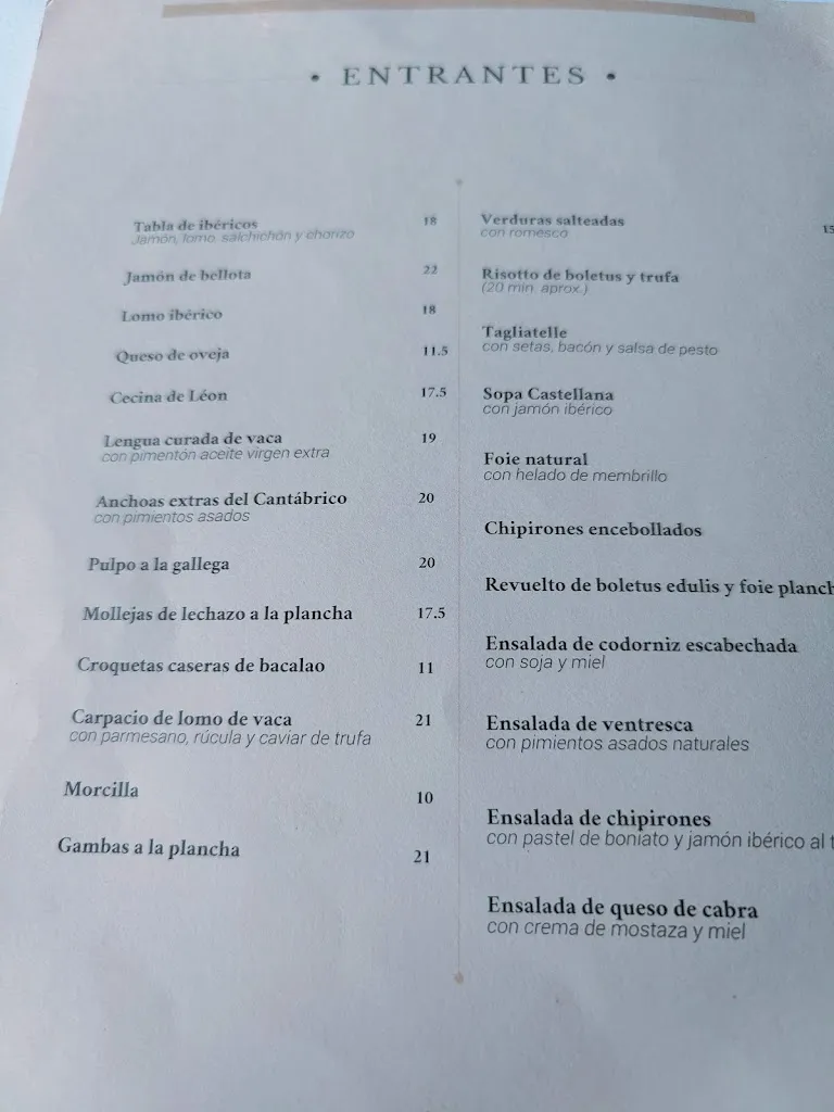 Menu_Ticiano Restaurante_Payo de Ojeda_image_3
