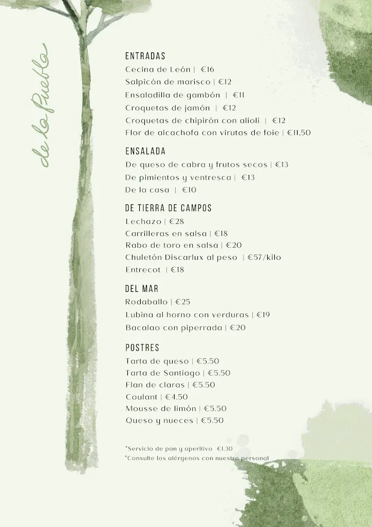Menu_FINCA DE LA PUEBLA_Requena de Campos_image_1