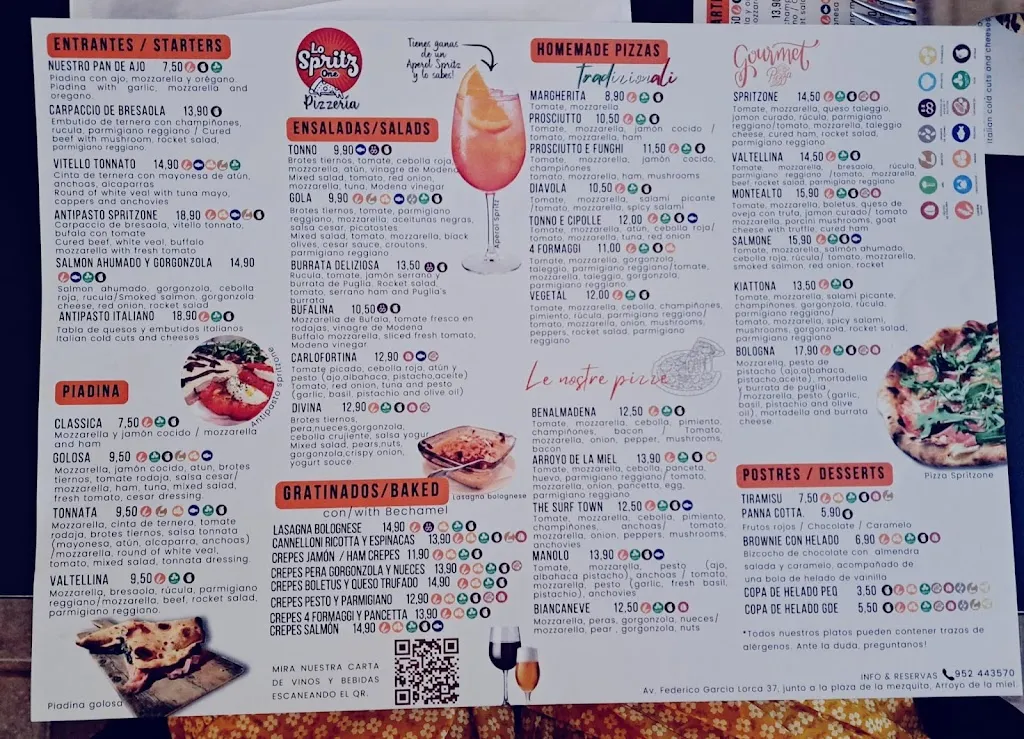 Menu_LO SPRITZ ONE Arroyo de la Miel_Población de Arroyo_image_1