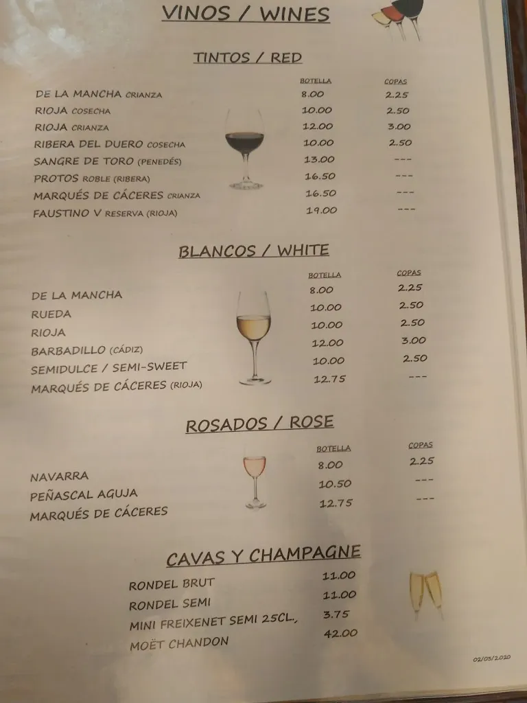 Menu_Restaurante El Corralón_Población de Arroyo_image_4