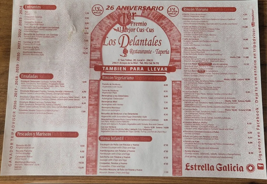 Menu_Restaurante Los Delantales_Población de Arroyo_image_2