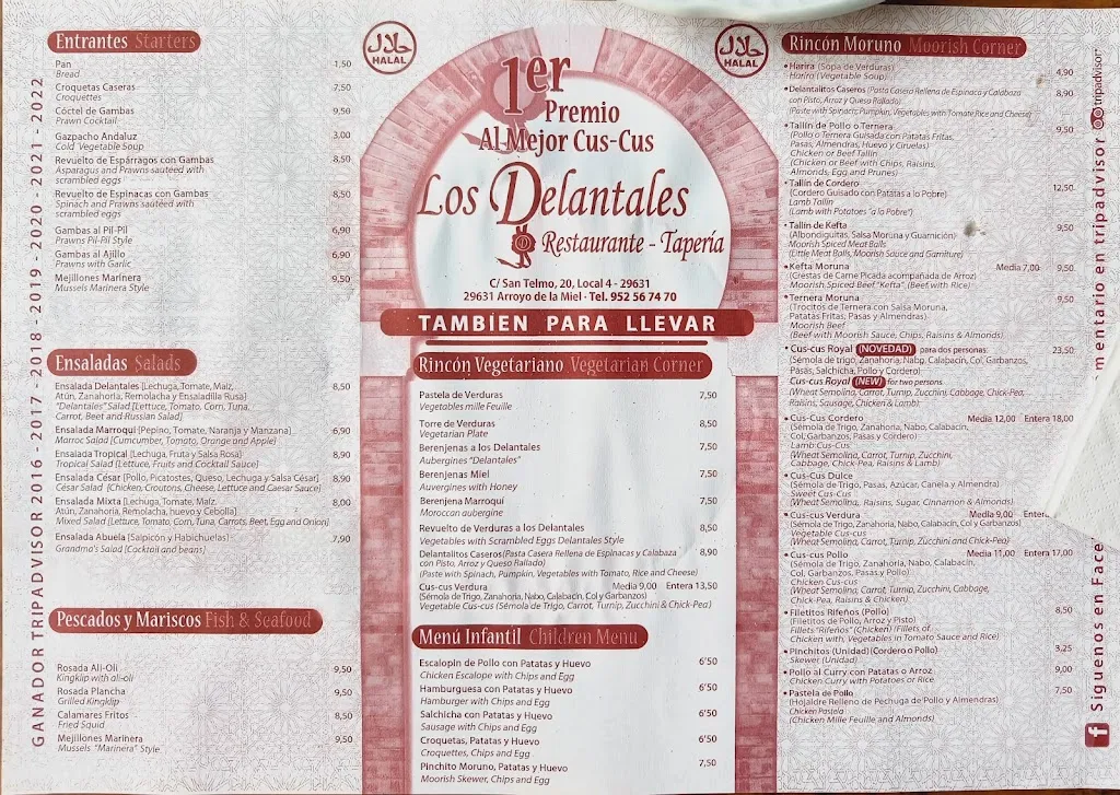 Menu_Restaurante Los Delantales_Población de Arroyo_image_3