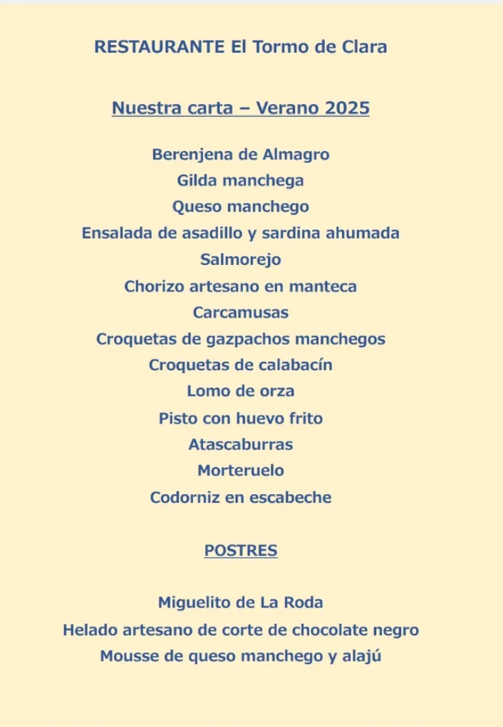 Menu_Restaurante El Tormo_Tormos_image_1