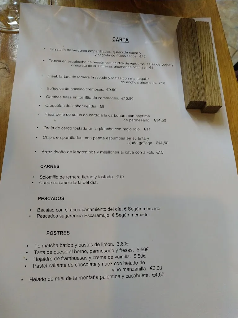 Menu_Escaramujo Mesón Gastronómico_Salinas de Pisuerga_image_3