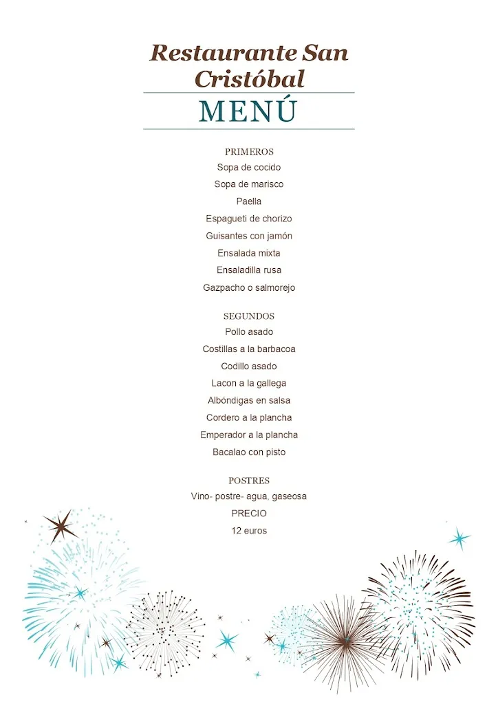 Menu_Restaurante San Cristóbal_San Cristóbal de Boedo_image_2