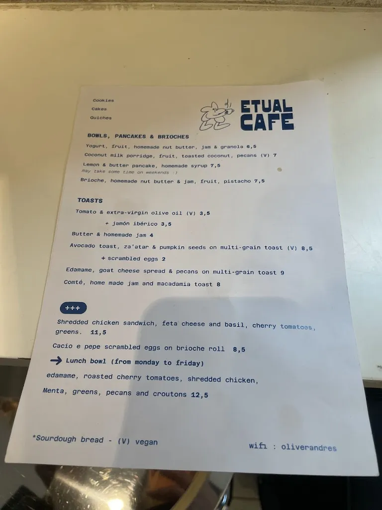Menu_Etual Café_Serna La_image_1