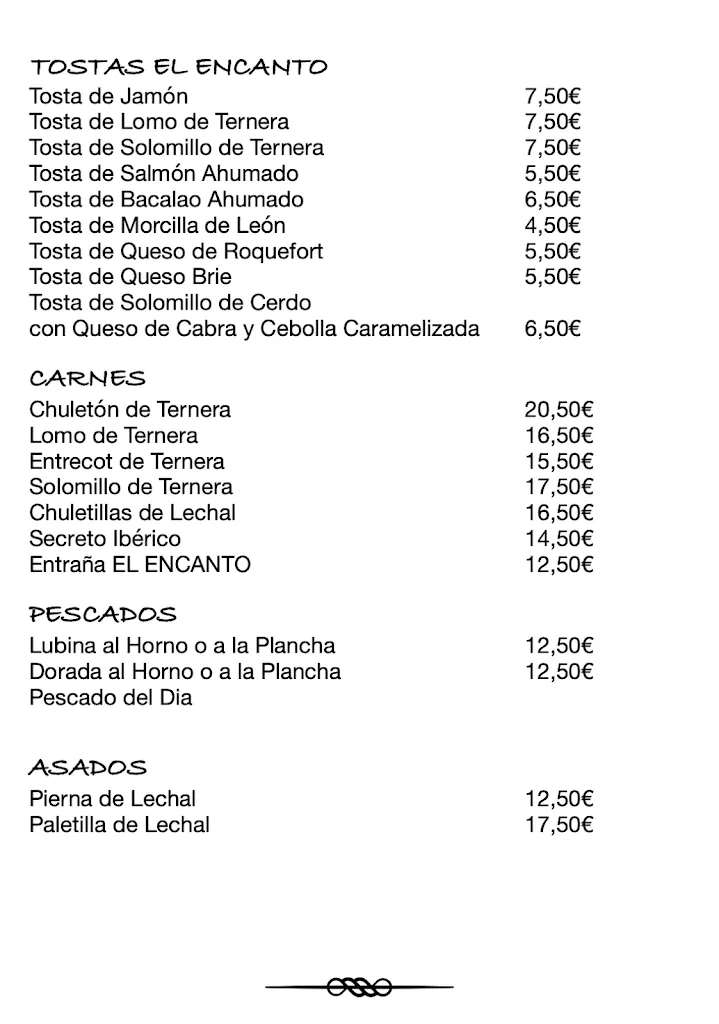Menu_Taberna El Encanto_Torquemada_image_4