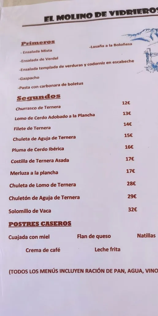 Menu_Mesón el Molino de Vidrieros_Triollo_image_1