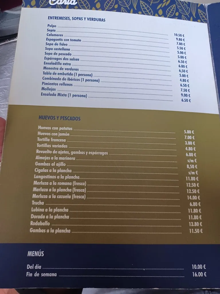 Menu_Casa Mauro_Velilla del Río Carrión_image_3