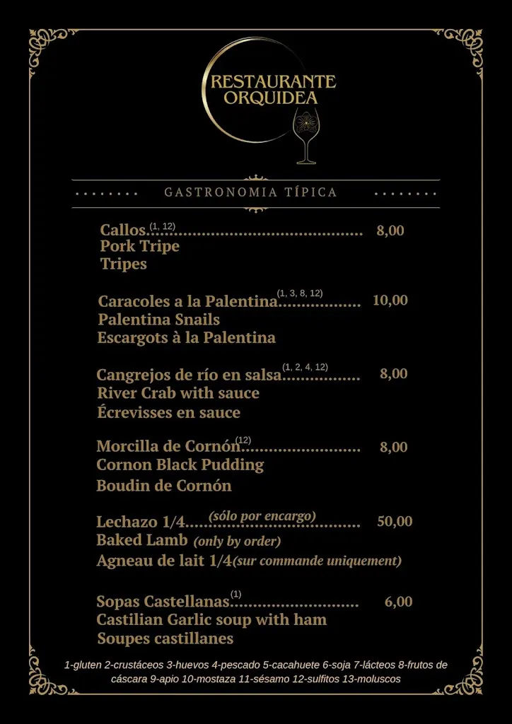 Menu_ORQUIDEA CAFE_Velilla del Río Carrión_image_2