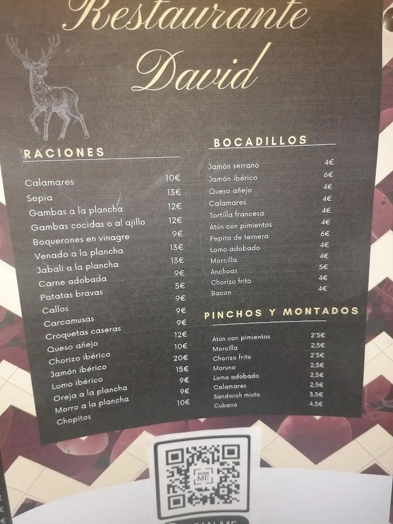 Menu_Bar restaurante David_Villaluenga de la Vega_image_2