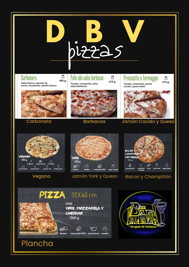 Menu_Disco Bar Valdavia_Villanuño de Valdavia_image_1