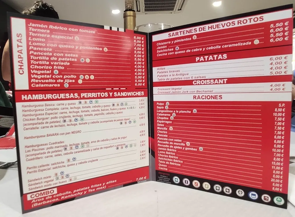 Menu_Bar-Restaurante La Piscina_Villamuriel de Cerrato_image_1