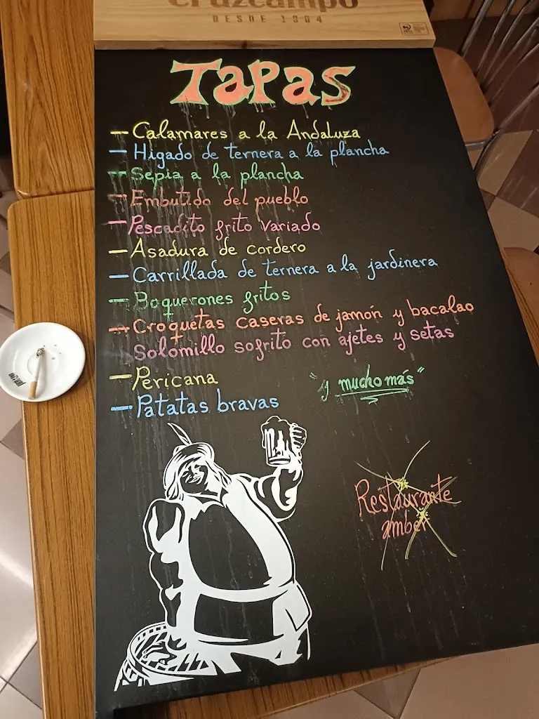 Menu_Restaurante Cafeteria amber_Torremanzanas/Torre de les Maçanes la_image_1