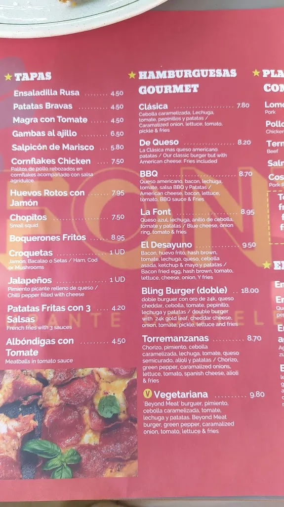 Menu_Restaurant La Font, cocas_Torremanzanas/Torre de les Maçanes la_image_1