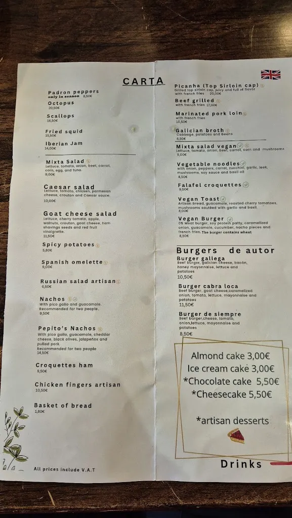 Menu_O Encontro Gastrobar_Caldas de Reis_image_2