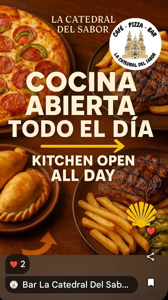 Menu_Bar La Catedral Del Sabor_Caldas de Reis_image_1