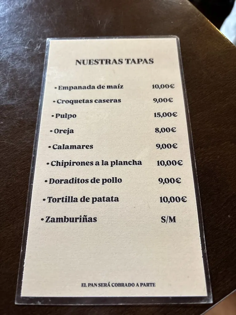 Menu_La Real Tapería_Caldas de Reis_image_2