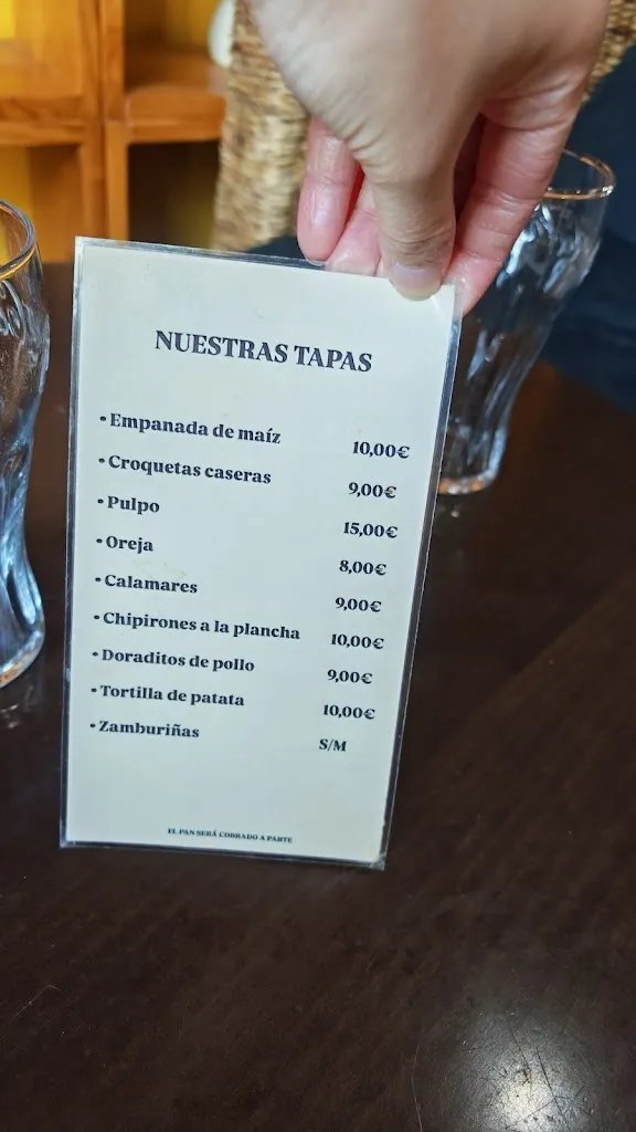 Menu_La Real Tapería_Caldas de Reis_image_4