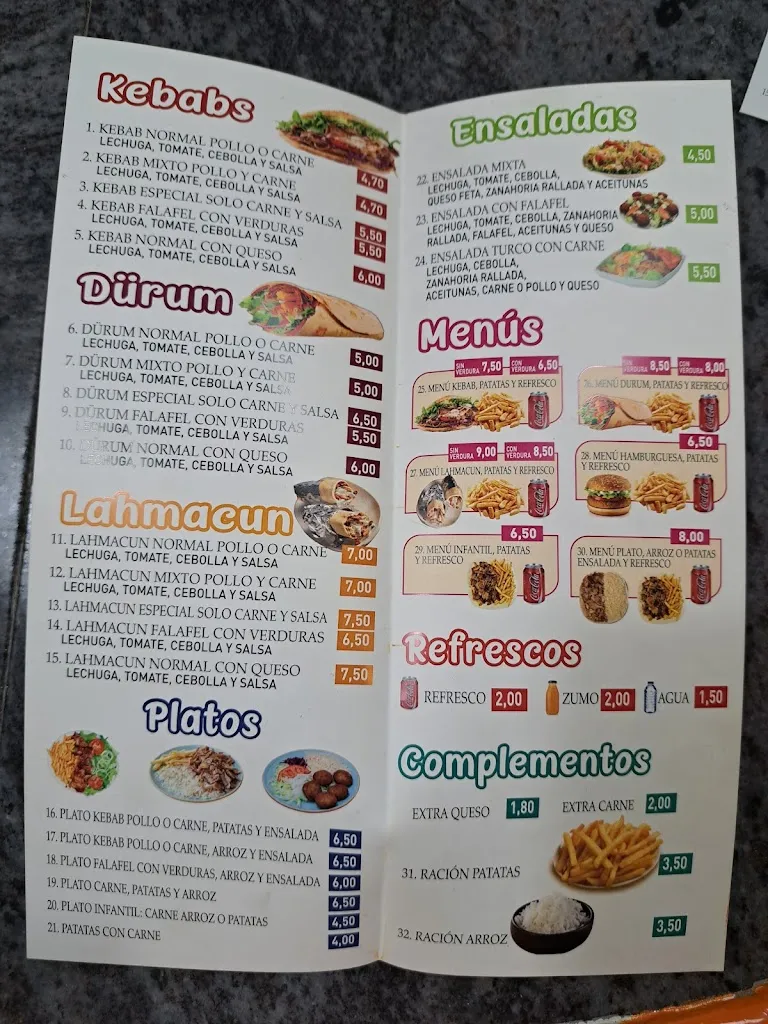 Menu_Caldas Turco Kebab_Caldas de Reis_image_2