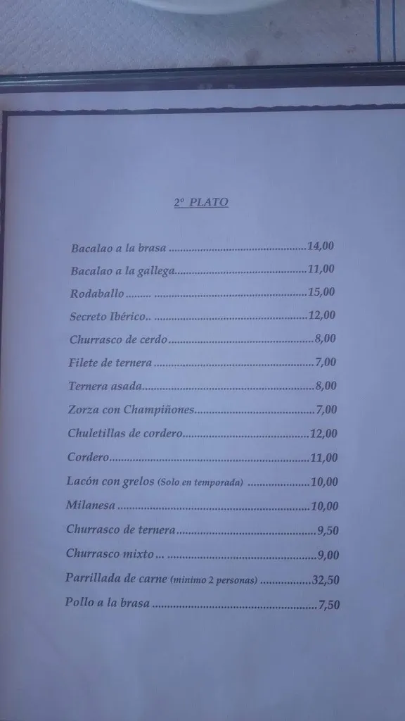 Menu_Parrillada Antonio_Caldas de Reis_image_2