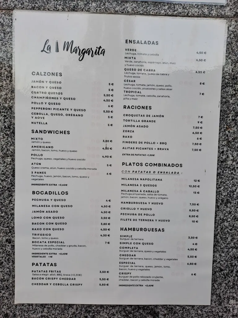 Menu_LA MARGARITA_Caldas de Reis_image_4