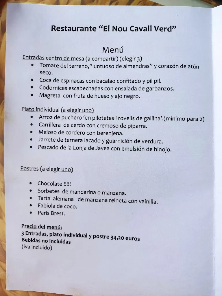 Menu_Restaurante El Nou Cavall Verd_Vall de Laguar la_image_1