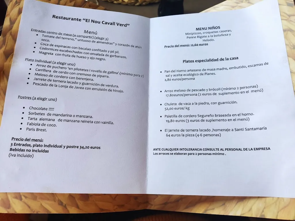 Menu_Restaurante El Nou Cavall Verd_Vall de Laguar la_image_4